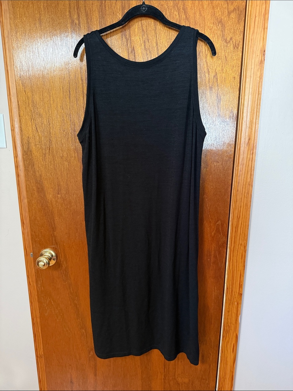 Gap midi dress with drop back